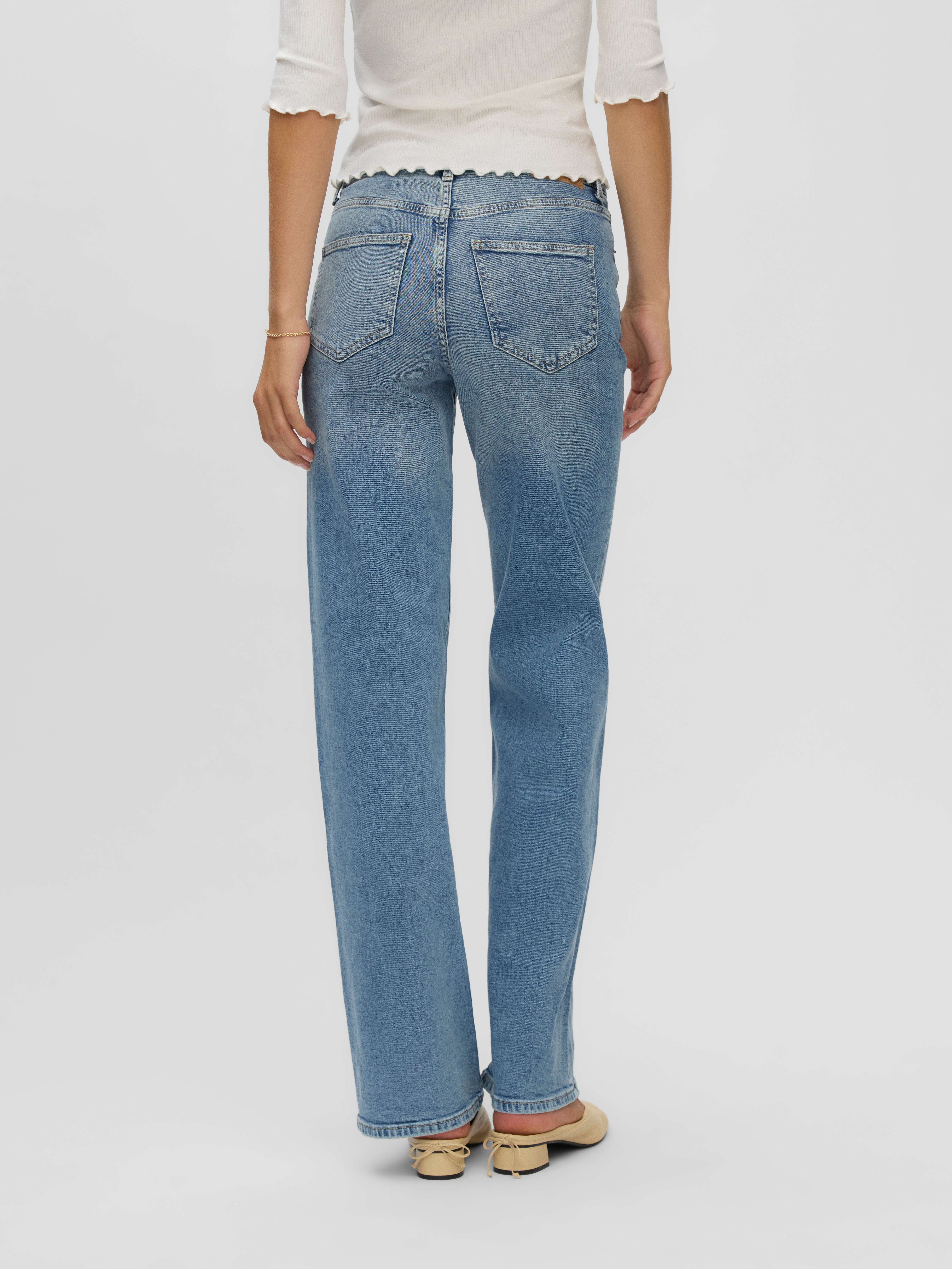 VMTESSA-STRETCH High rise Wide leg fit Jeans
