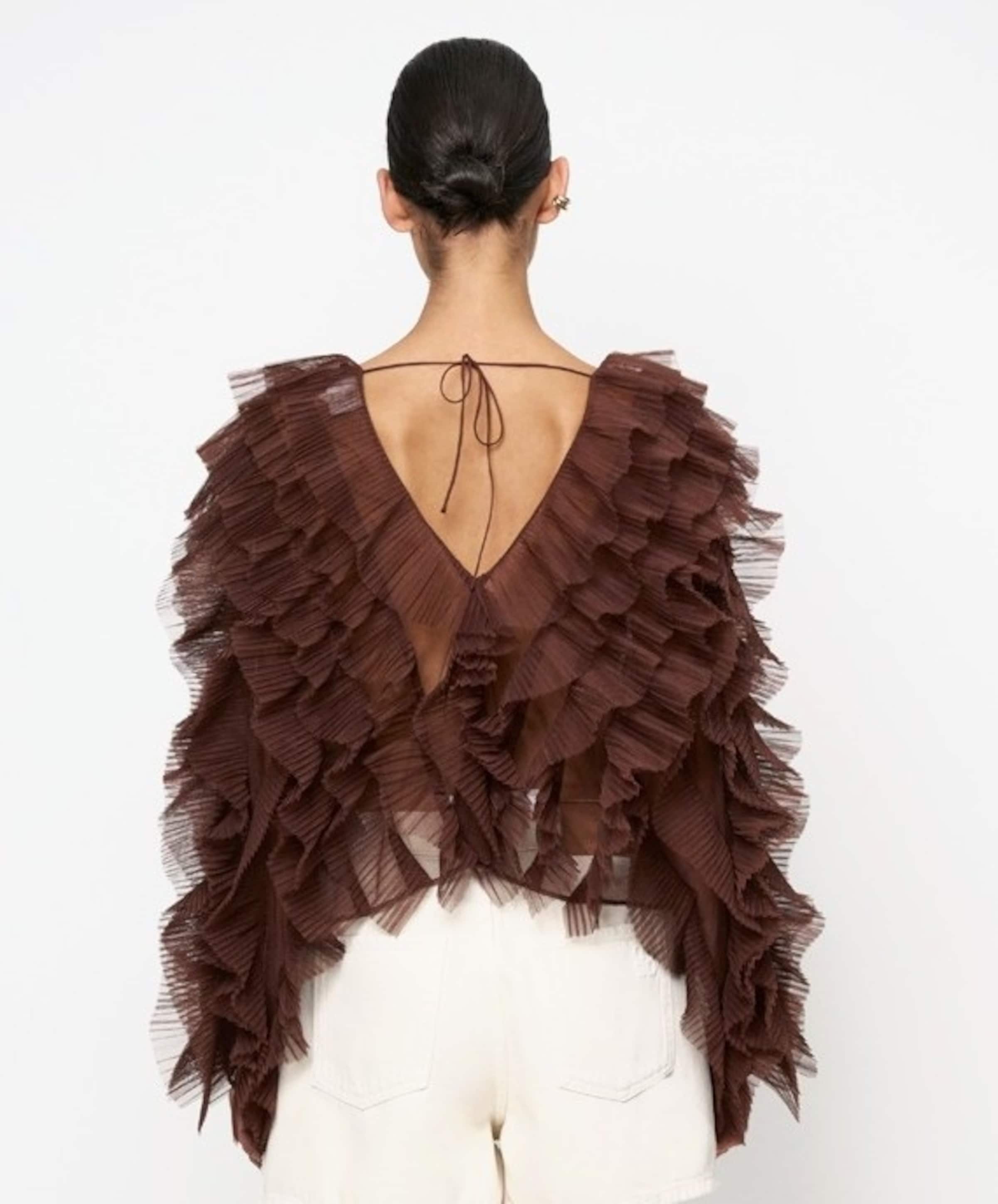 Dante6 Dames blouse bruin