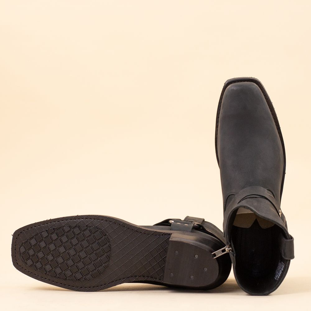 Old West MB2057 bikerboots Zwart