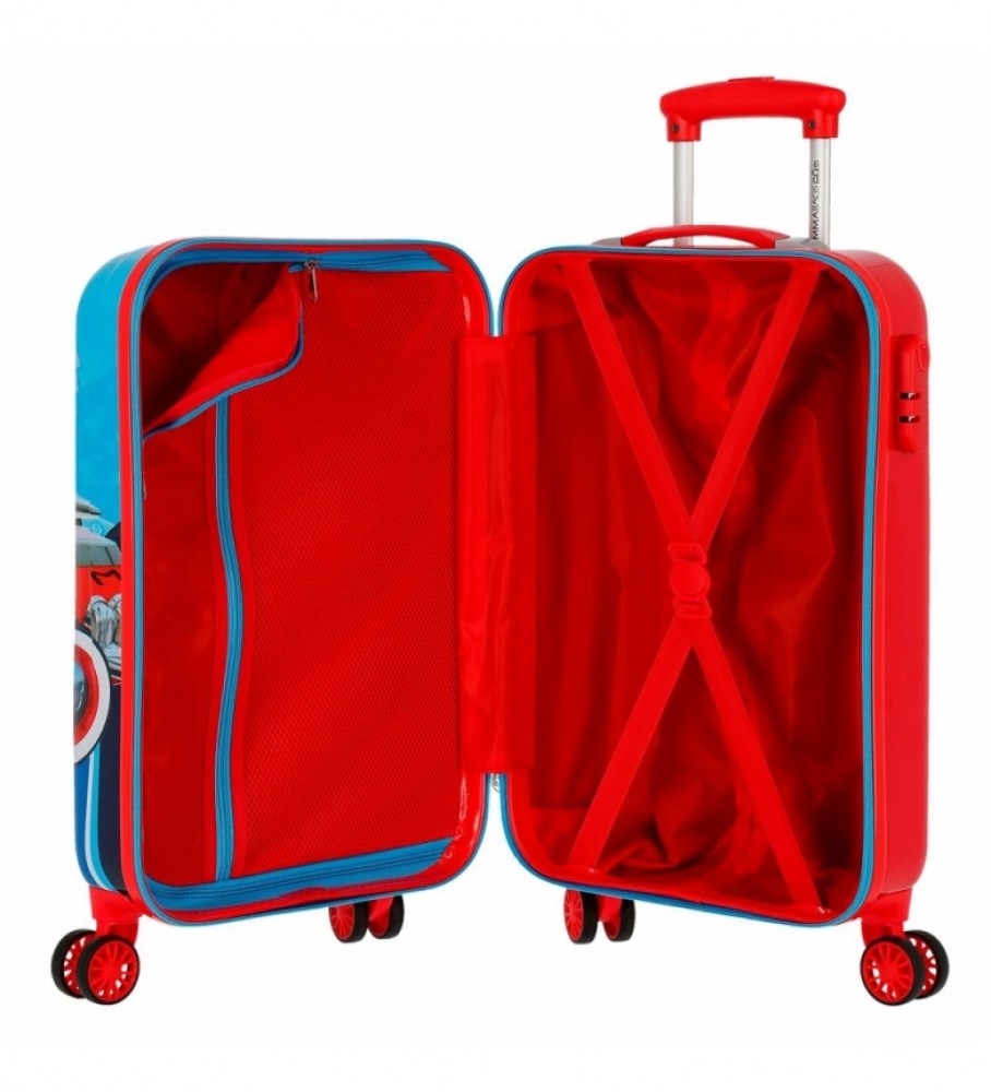 Disney Maleta Lets Roll Mickey Vermelho -34x66x10cm-