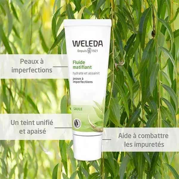 Fluido Matificante Weleda Willow 30ml