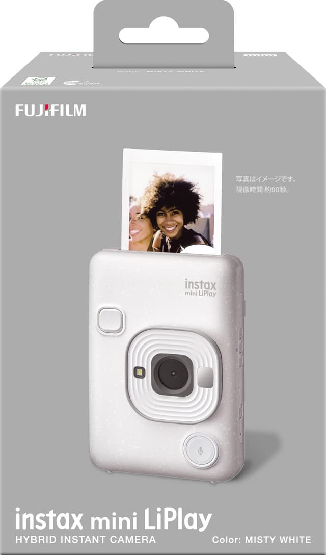 Fujifilm Instax Mini LiPlay instantkamera (hvid)