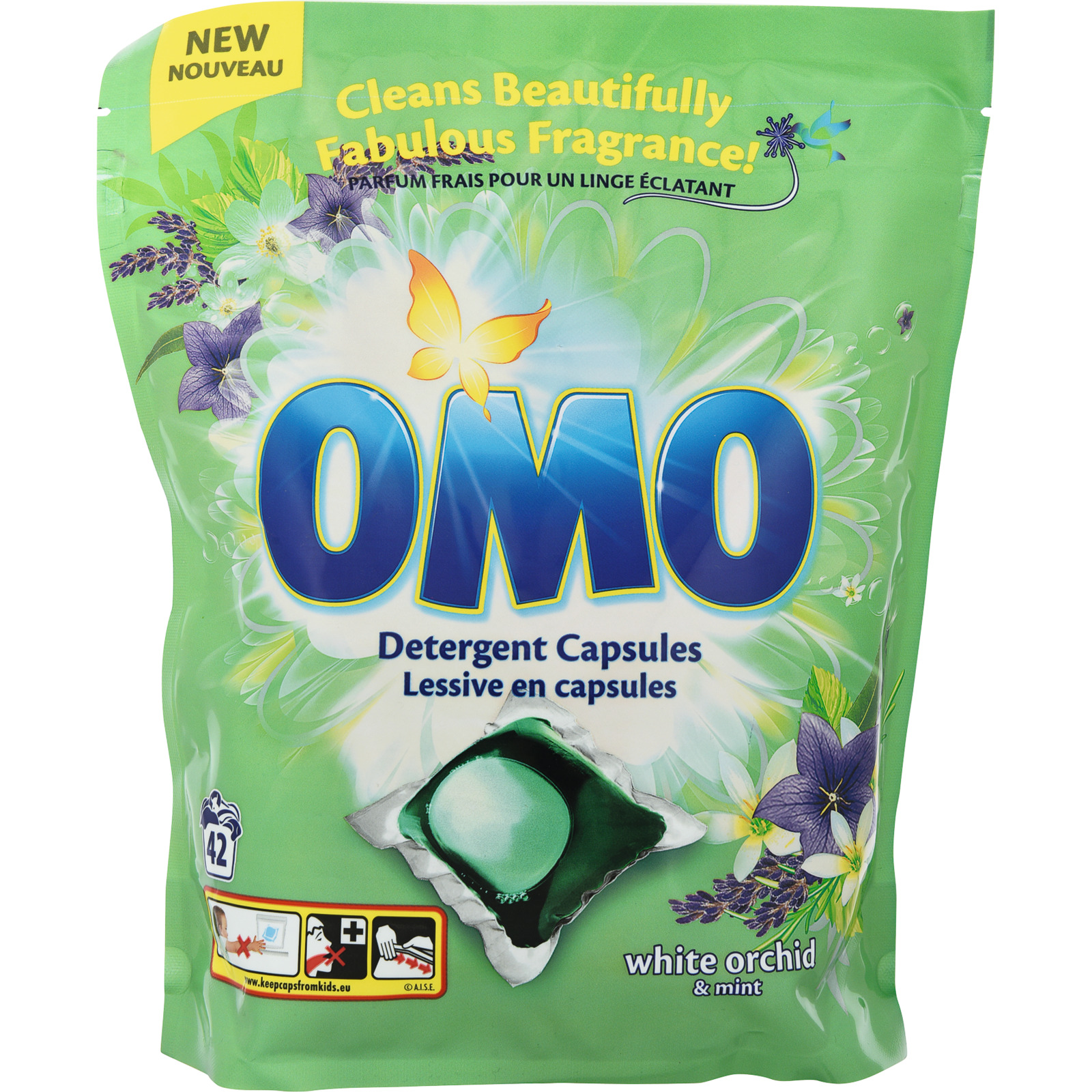 Omo Waschmittelpods White Orchide 42 Waschgänge