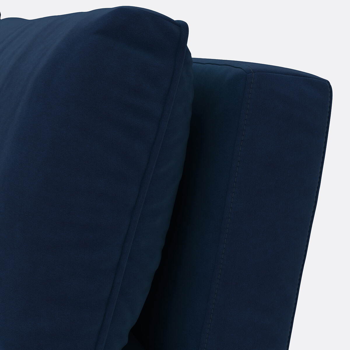 LA REDOUTE INTERIEURS<br>Sofá de canto XXL em veludo, Topim