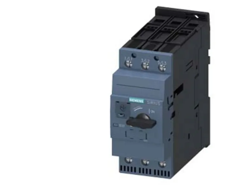 Siemens 3RV2431-4WA10 Effektafbryder 1 stk Indstillingsområde (strøm): 42 - 52 A Koblingsspænding (max.): 690 V/AC (B x H x T) 55 x 140 x 149 mm