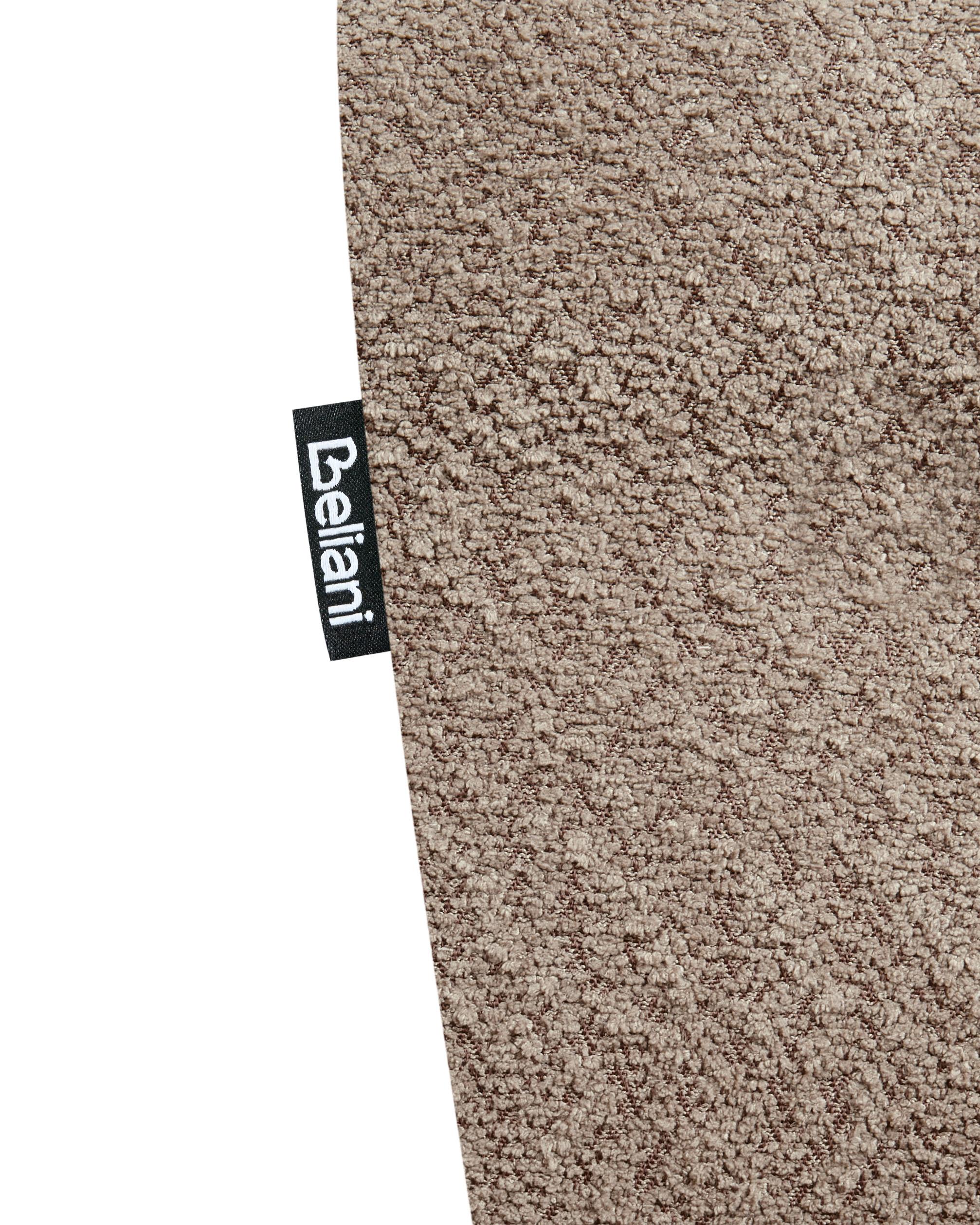 Kinderfauteuil Nijlpaard MARIBO Bouclé Bruin