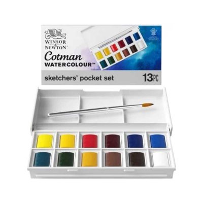Winsor & Newton Cotman Watercolour Sketchers Pocket Box Set