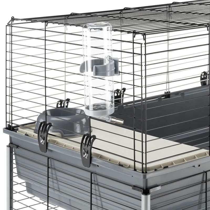 Cage Vital 120 à 2 niveaux pour lapin