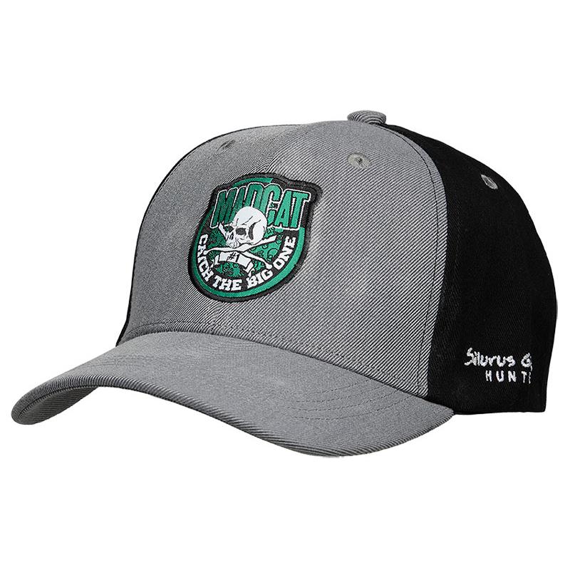 Casquette Homme Madcat Skull Badge Cap - Gris