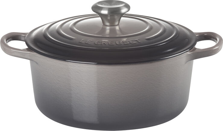 Le Creuset Rund støbejernsgryde 4,2L Flint Flint