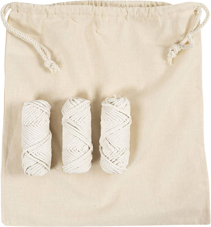 Creativ Company DIY Kit Macramé, Taske