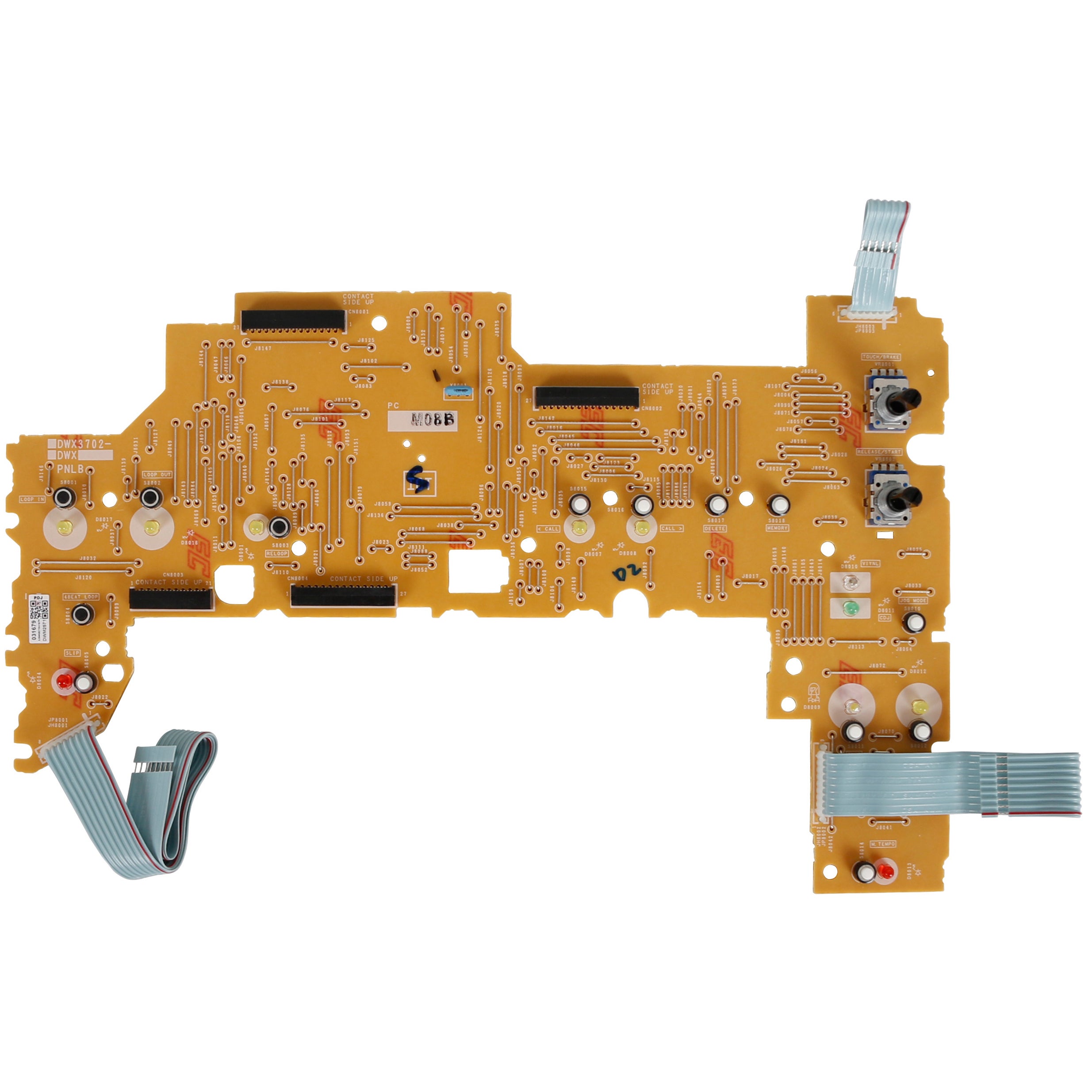 Pioneer spareparts DWX3702 moederbord CDJ-2000NXS2/CDJ-TOUR1