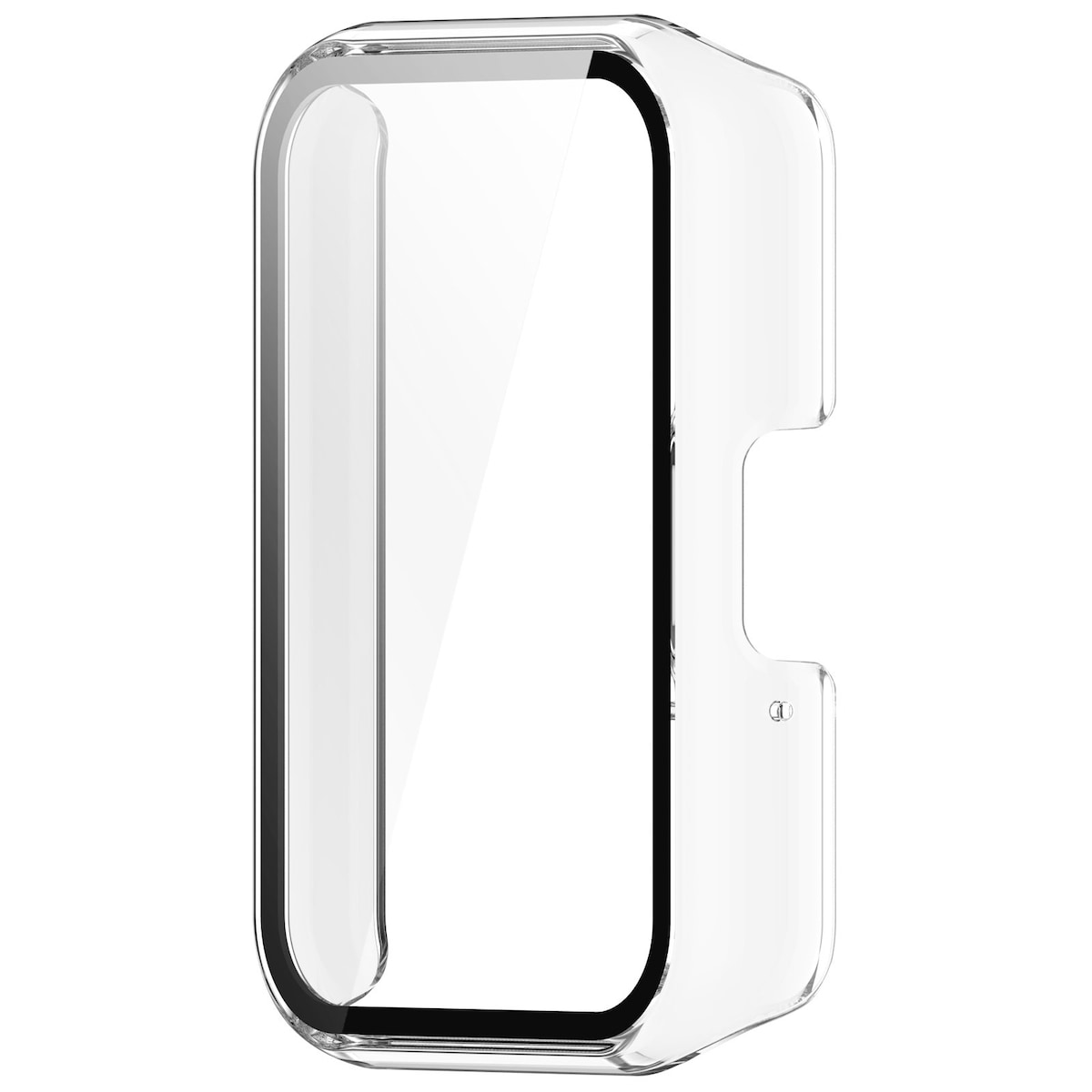 Veske med skjermbeskytter i herdet glass til Samsung Galaxy Fit 3 (SM-R390) Gjennomsiktig