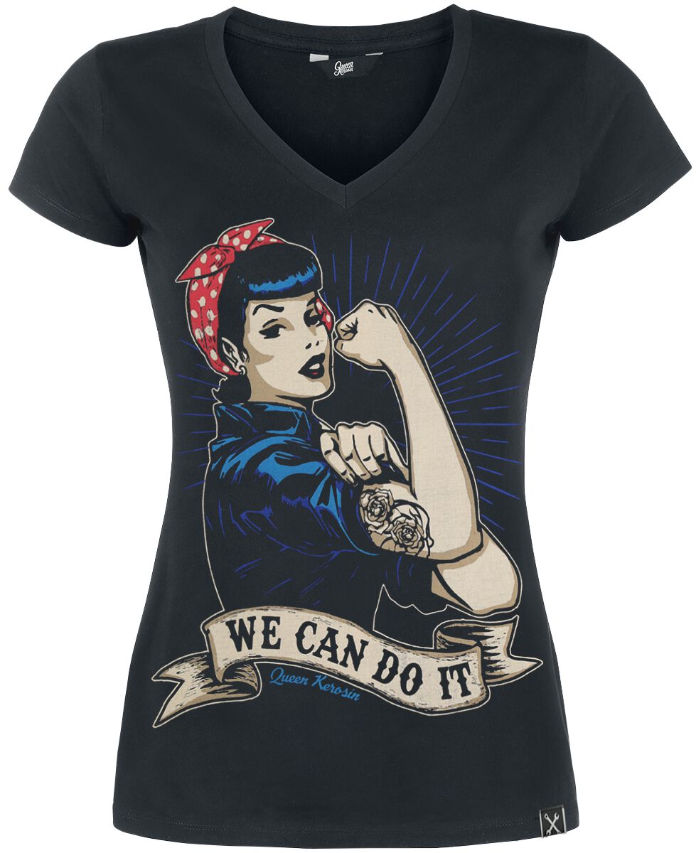 We Can Do It | Queen Kerosin T-Shirt Manches courtes