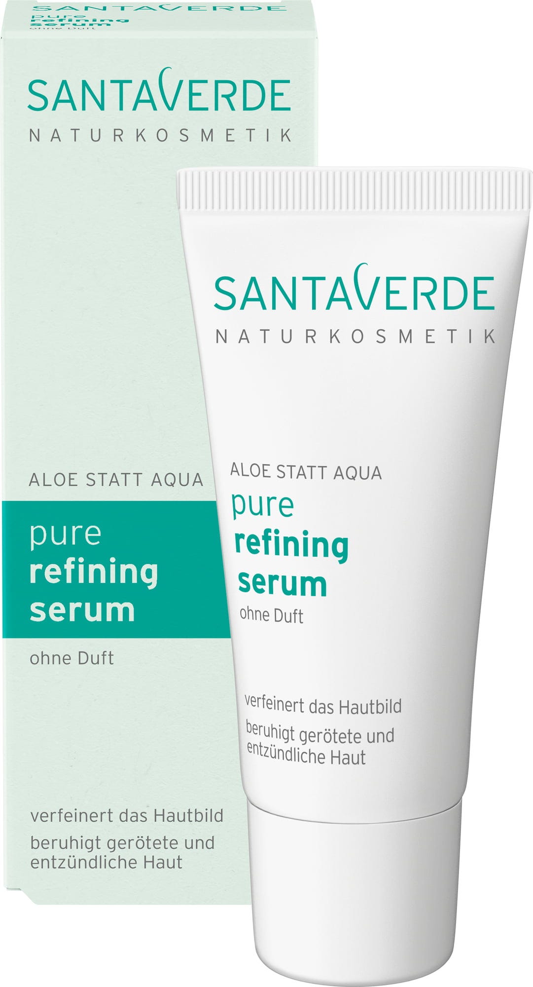 SANTAVERDE  Pure Refining Serum ohne Duft, 30 ml
