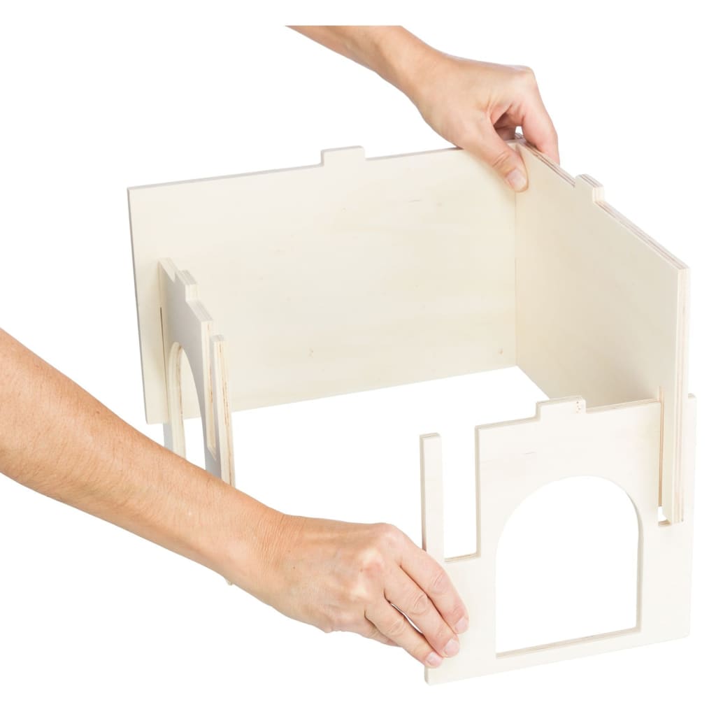 Maison pour rongeurs thore 30x18x30 cm bois