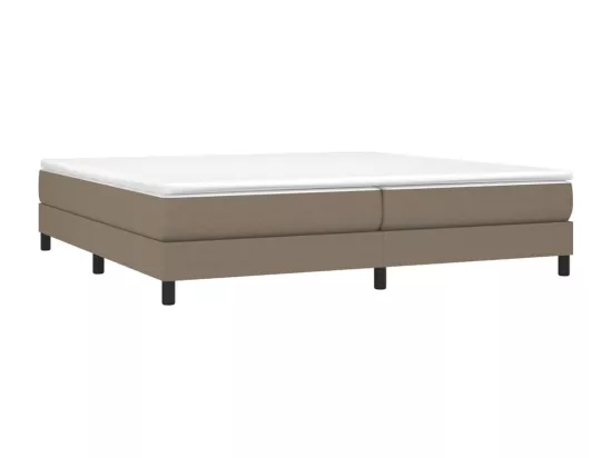 Sommier à lattes de lit Taupe 200x200 cm Tissu