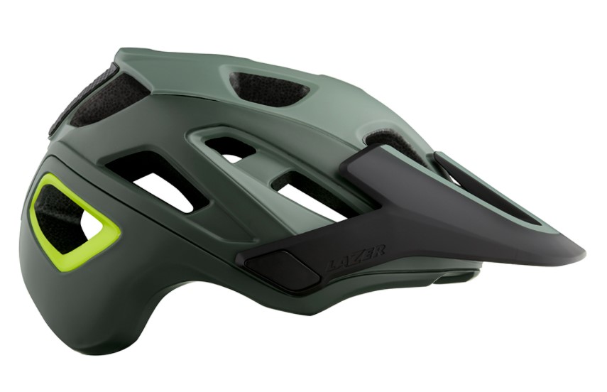 Lazer Jackal Mat Grøn MTB Cykelhjelm