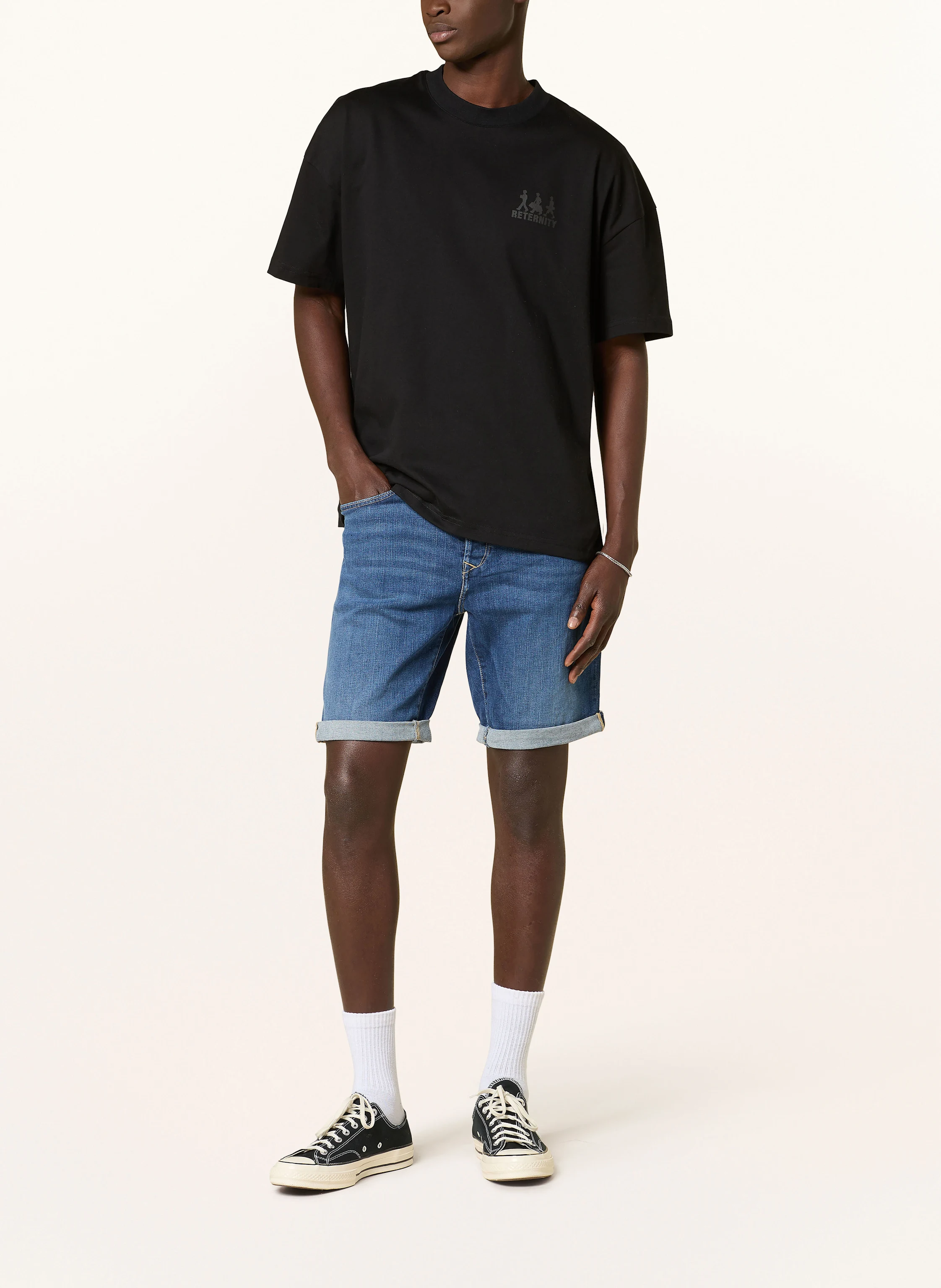 REPLAY Jeansshorts RBJ.981 Tapered Fit
