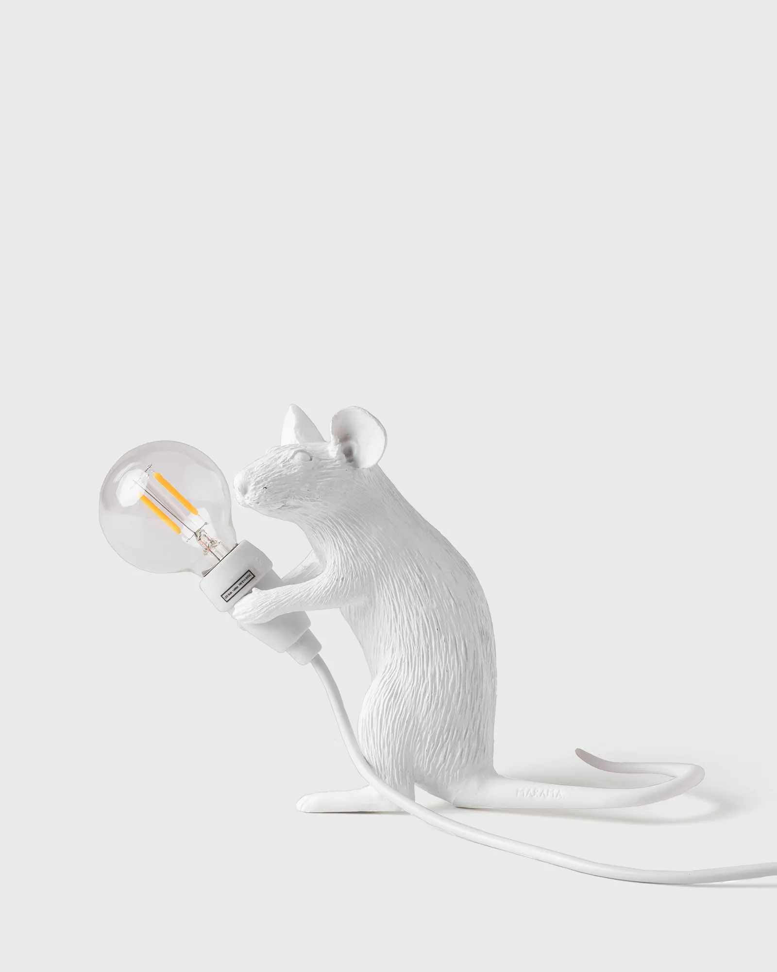 Seletti MOUSE LAMP-MAC RESIN LAMP - SITTING USB
