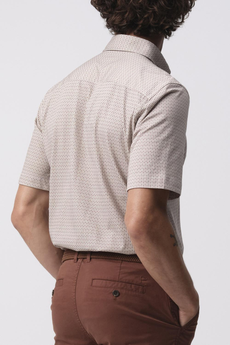 Campbell camel heren overhemd