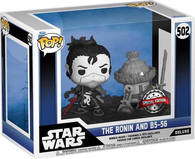 Funko Pop! Deluxe Eksklusiv The Ronin og B5-56 figur