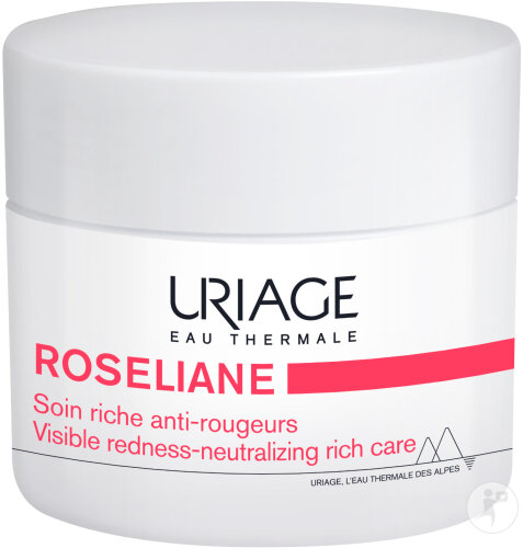 Uriage Roséliane Soin Riche Anti-Rougeurs Peaux Sensibles Sujettes Aux Rougeurs 50ml