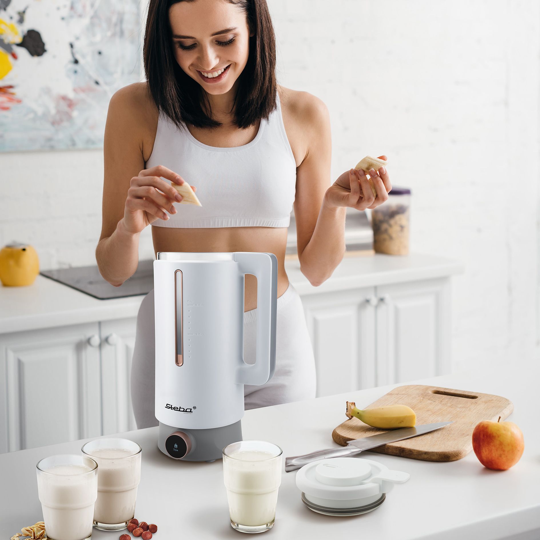 STEBA Vegan-Drink-Maker VDM 2 - weiß - 600 ml