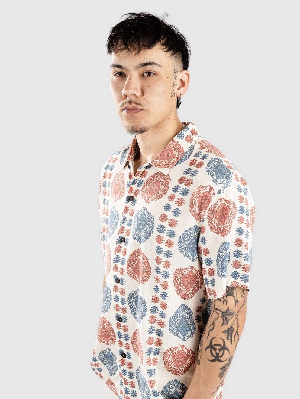 Rhythm Valley Stripe Shirt cream