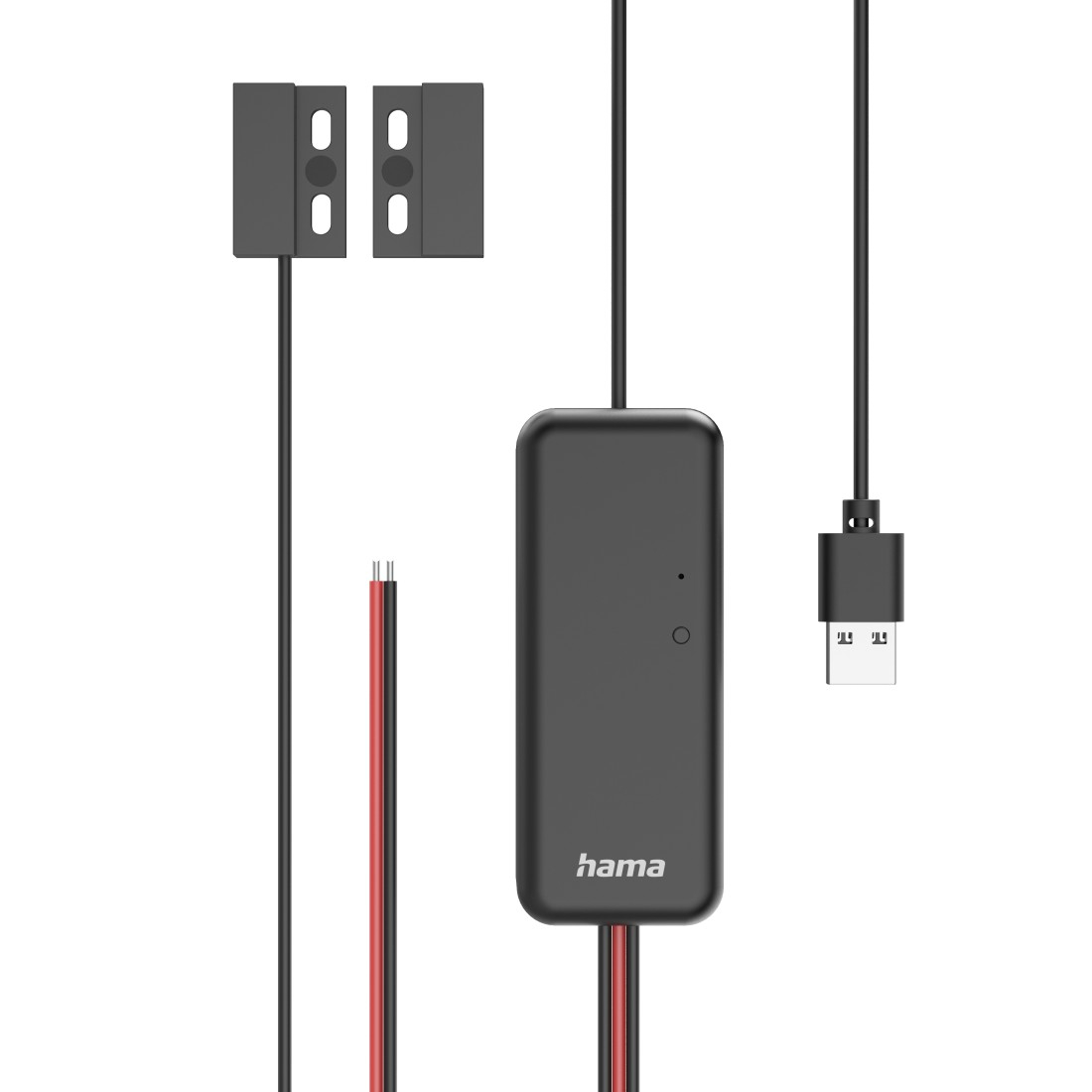Smarter Garagentor-Öffner mit Sensor / WLAN und App für Android (00176680) - Schwarz