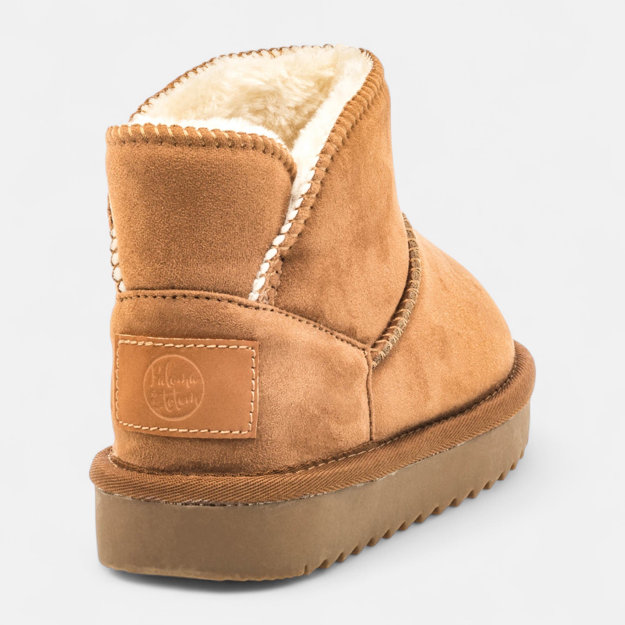 Bottines Fille cognac