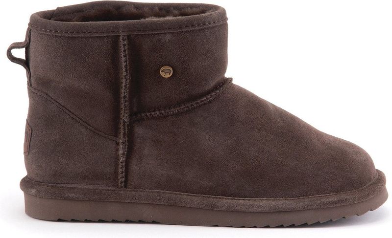 Warmbat - Wallyby - Gevoerde Laarzen - Bruin - Suede