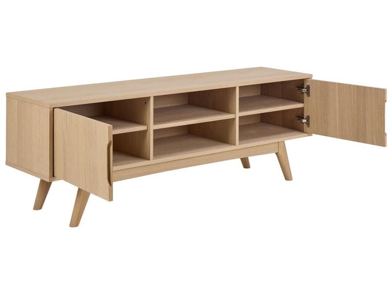 AC Design TV-Möbel Marte 160 x 40 cm, Braun Fernsehertisch