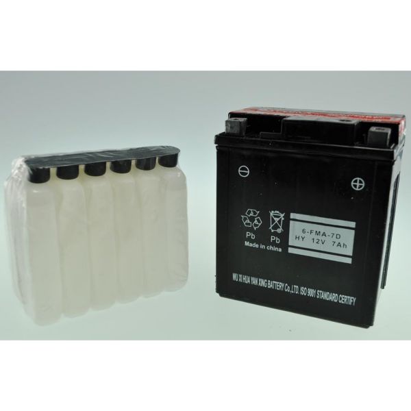 Bateria Moto de Gel YTX7L-BS Gel (6-FMA-7D)