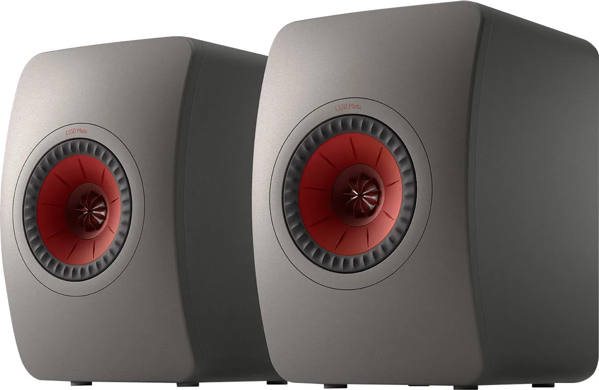 KEF LS50 Meta Titane mat (la paire) Enceintes bibliothèque