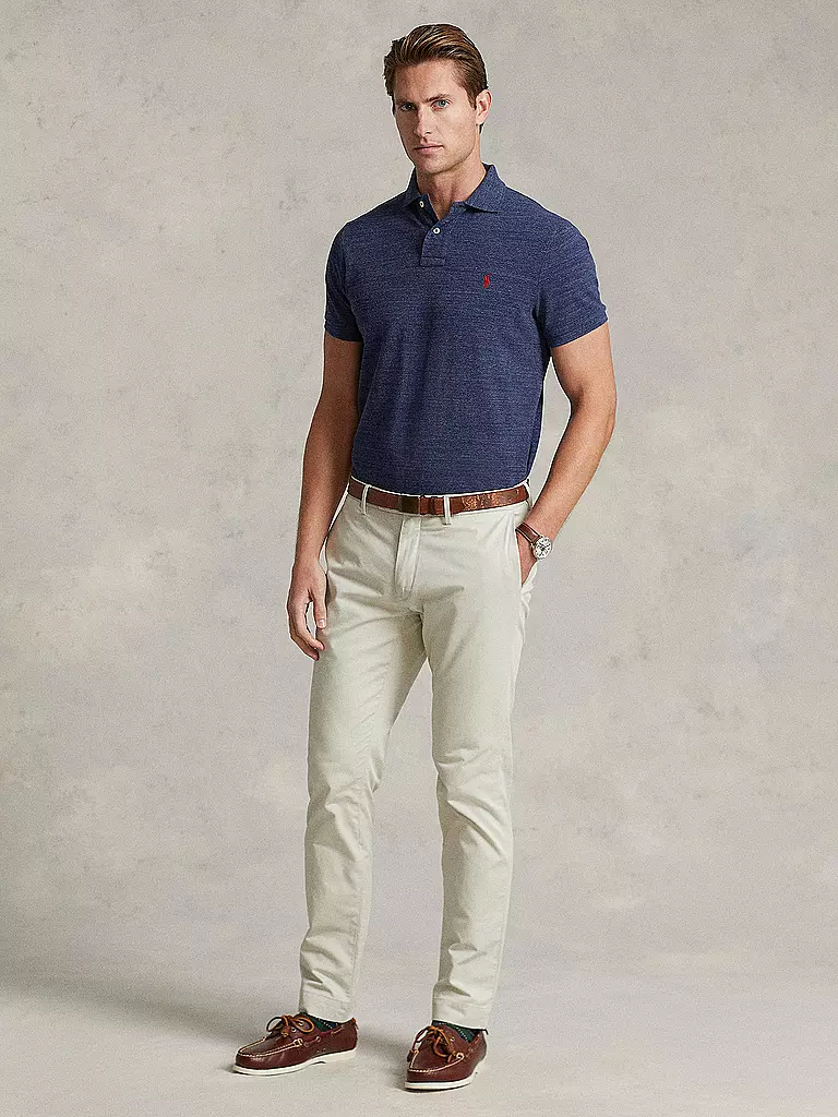 POLO RALPH LAUREN Poloshirt Custom-Slim-Fit blau