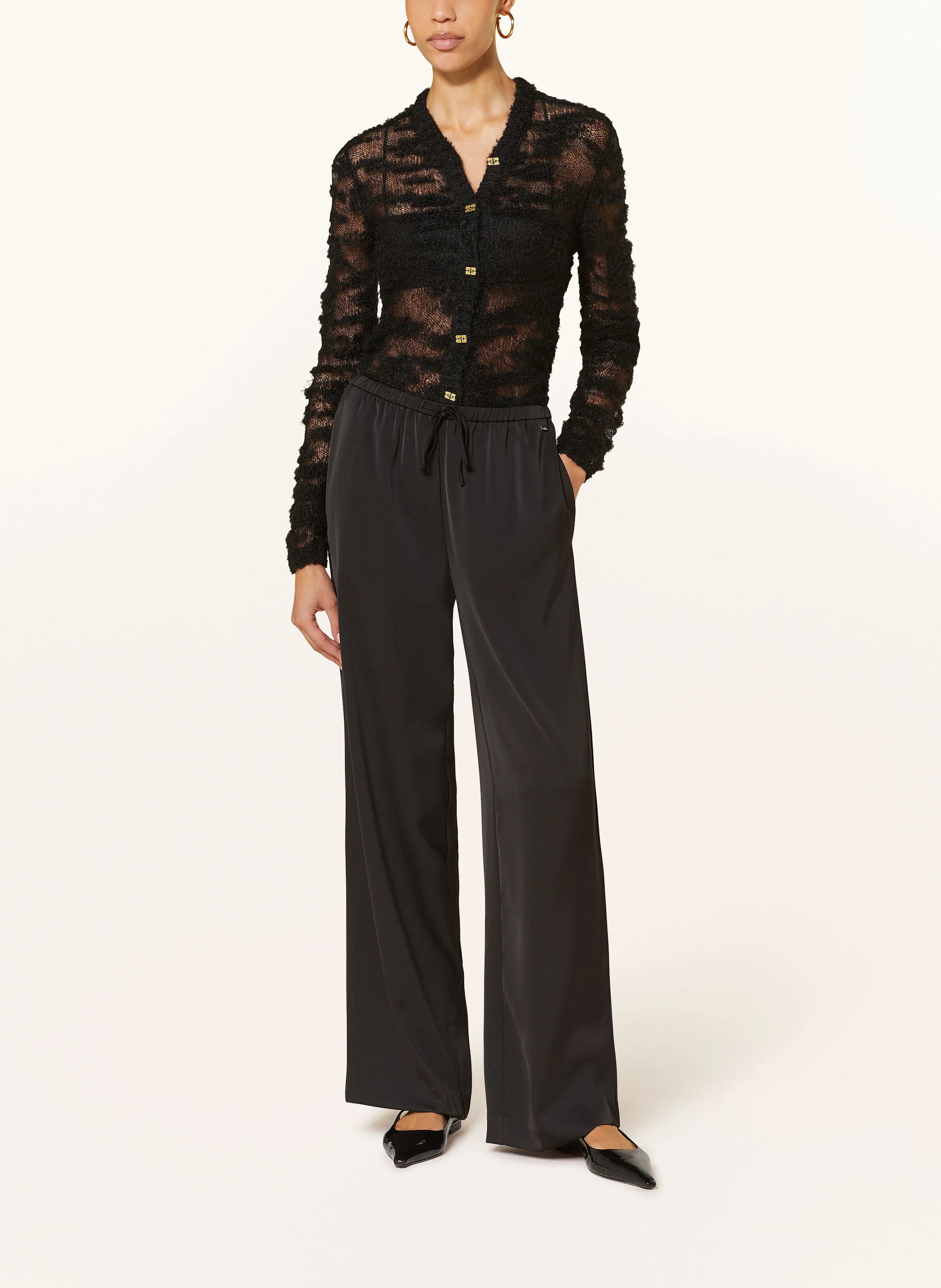 ARMANI EXCHANGE Marlenehose aus Satin