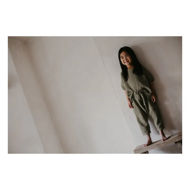 The Simple Folk T-Shirt Coton Bio | Sauge