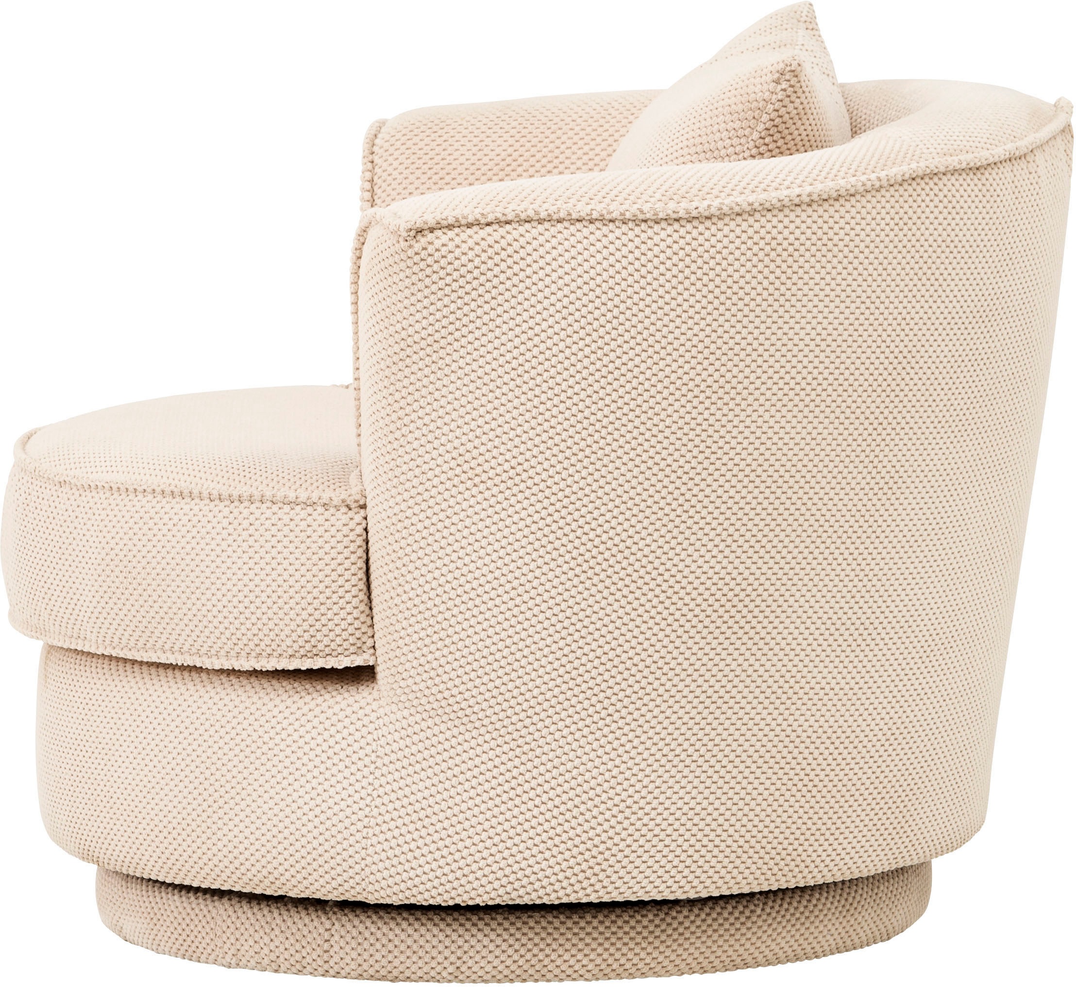 Home affaire Drehsessel »MAISIE, Lese-Sessel, Love Seat,« trendige Stoffe MEGA CORD und Web-Velours, 360 Grad drehbar