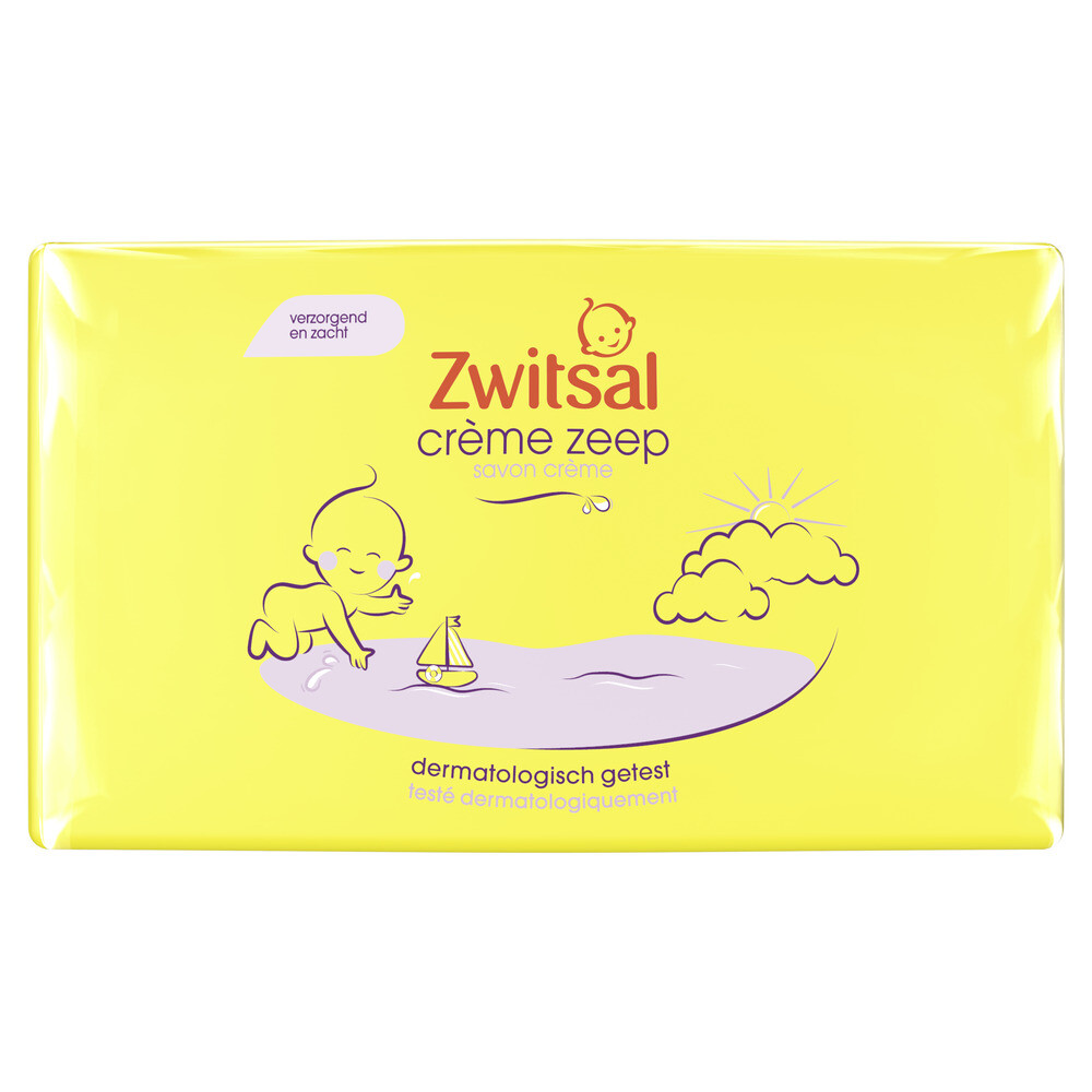 Zwitsal Crème Zeep Baby4 x 90 gr