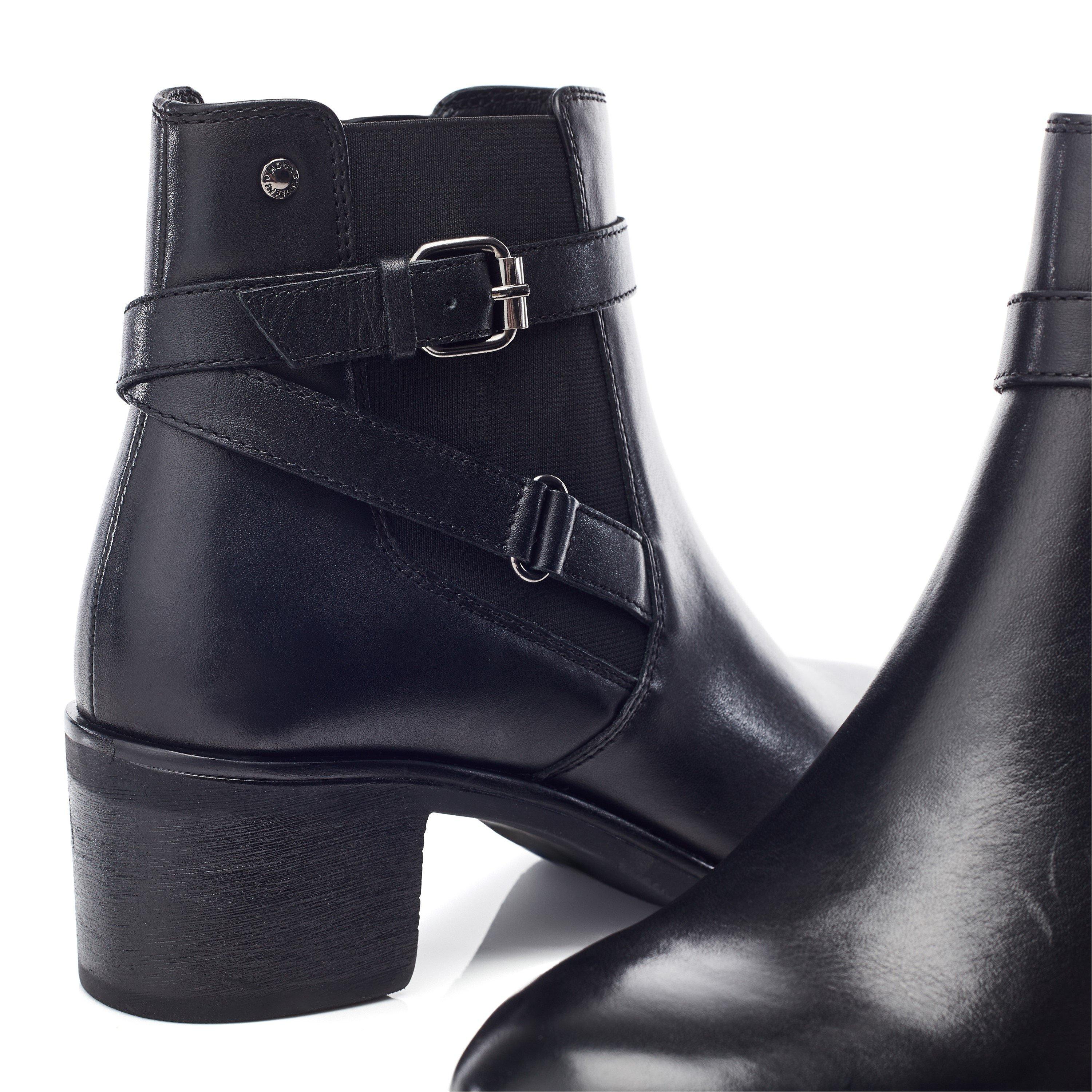 Moda in Pelle Libres Black Leather Boots