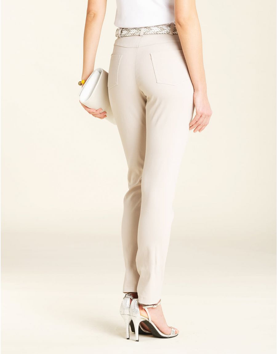 Pantalon 7/8e beige