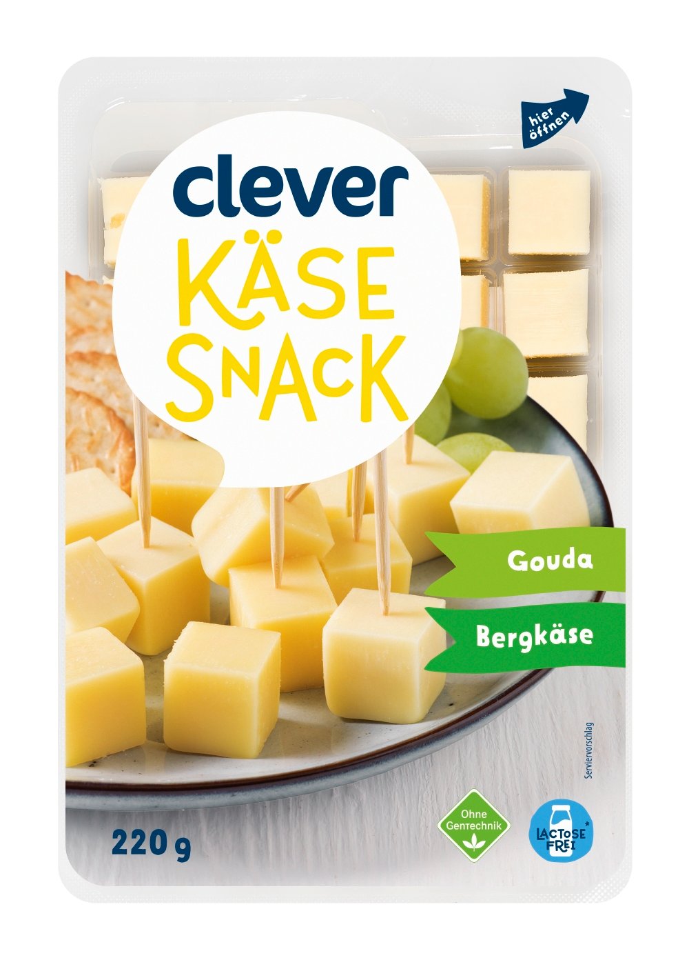 Clever Käsesnack