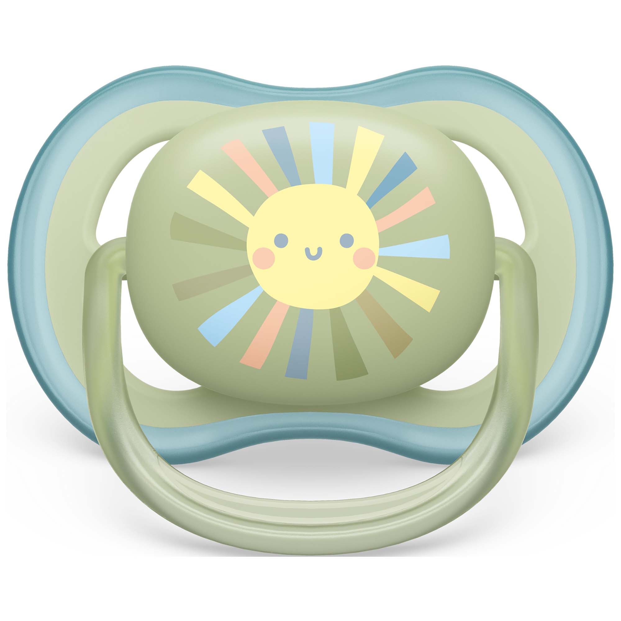 Philips Avent Ultra Air fopspeen 0-6 mnd 2-pack blauw