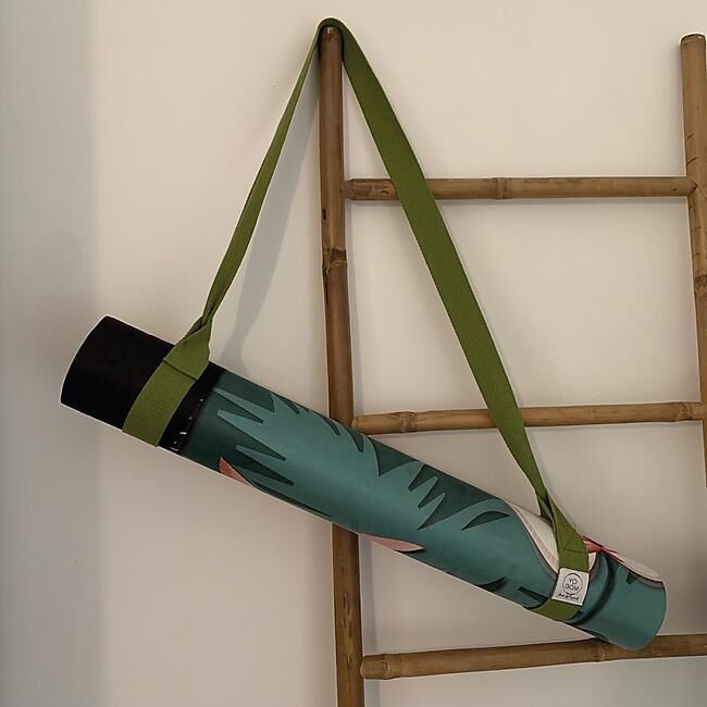 YOGOM - TAPIS DE YOGA PERFORMANCE TOUCAN VERT