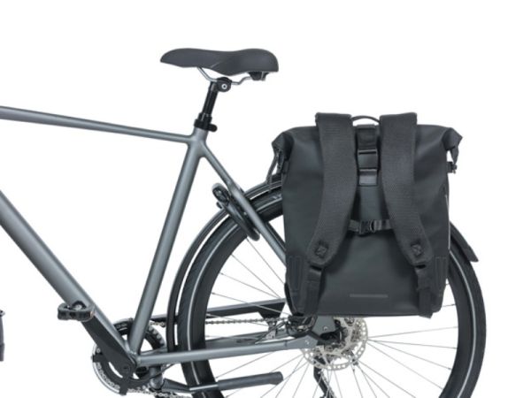 Basil SoHo Nordlight Sidetaske/Rygsæk, 17L