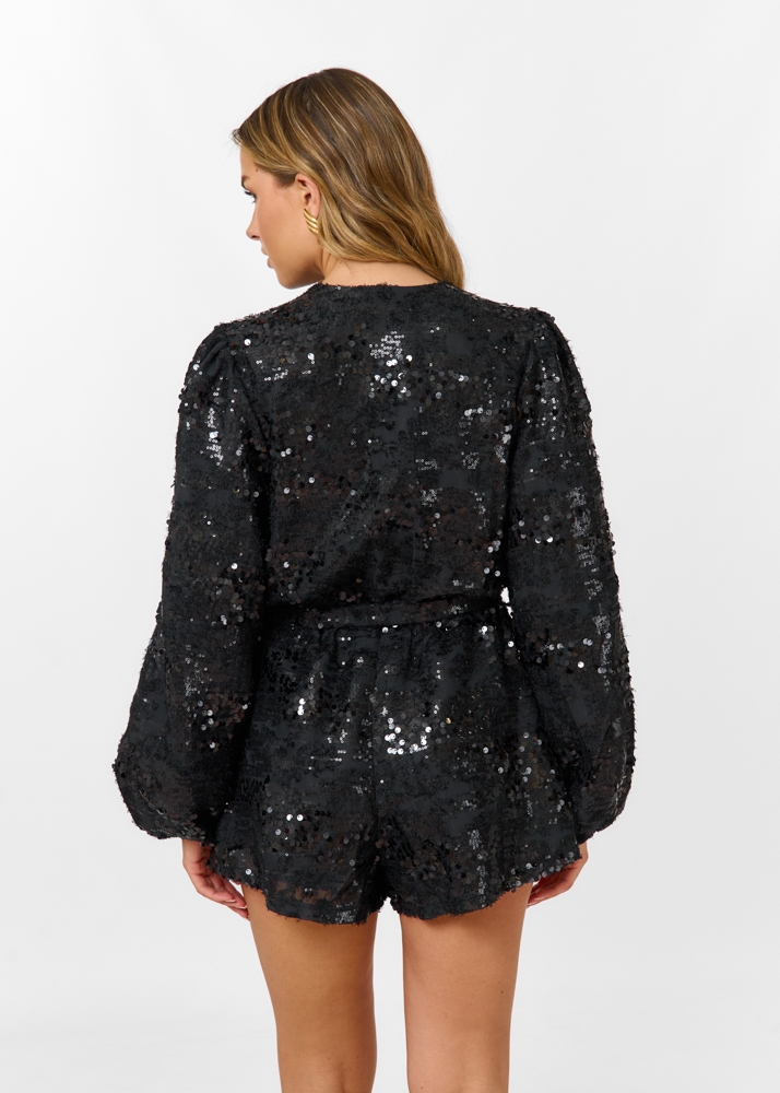 Marlies playsuit zwart