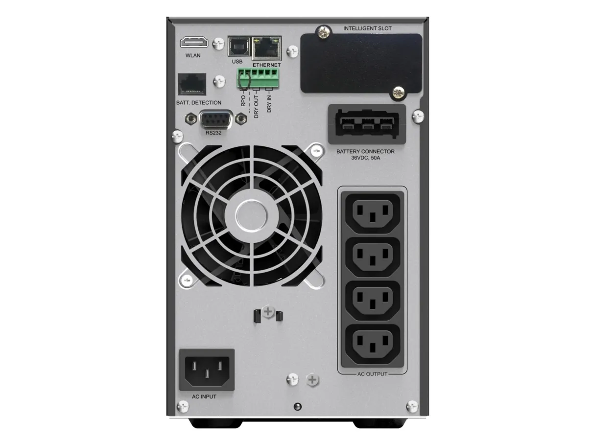 PowerWalker VFI 1000 ICT IoT, Dobbeltkonvertering (online), 1 kVA, 1000 W, Ren sinus, 160 V, 300 V
