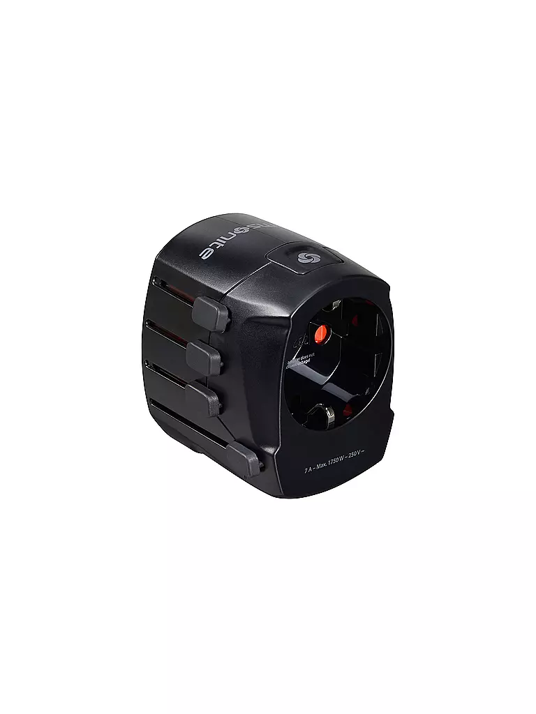 SAMSONITE Weltweiter Adapter 3-Polig  schwarz