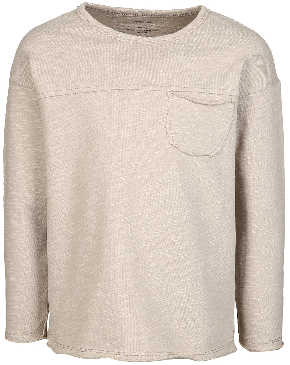 Jersey-Langarmshirt ELSA in braun